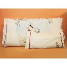 Комплект из одеяла и подушки "Гуси" SB 2593